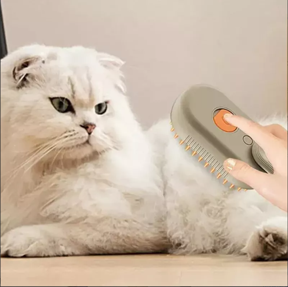 Cepillo de Vapor 3 en 1 para mascotas